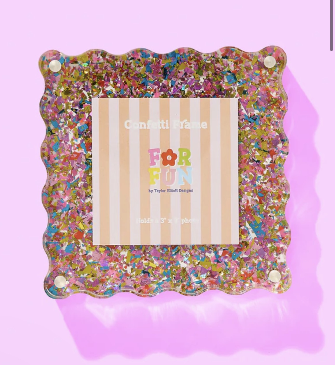 Happy Confetti Picture Frame