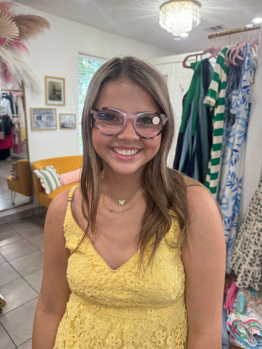Peepers - Ember - Tortoise Pink