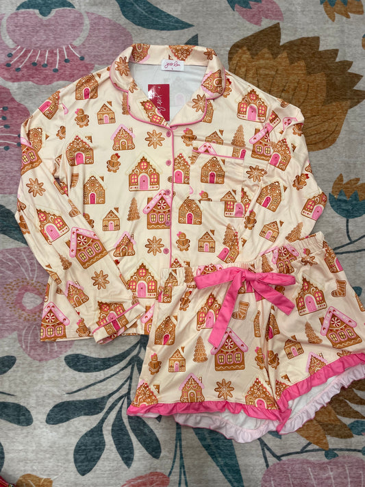 Gingerbread Wonderland Pajamas