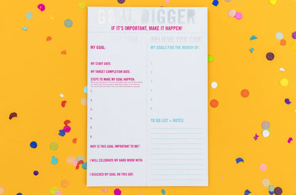 Goal Digger Notepad