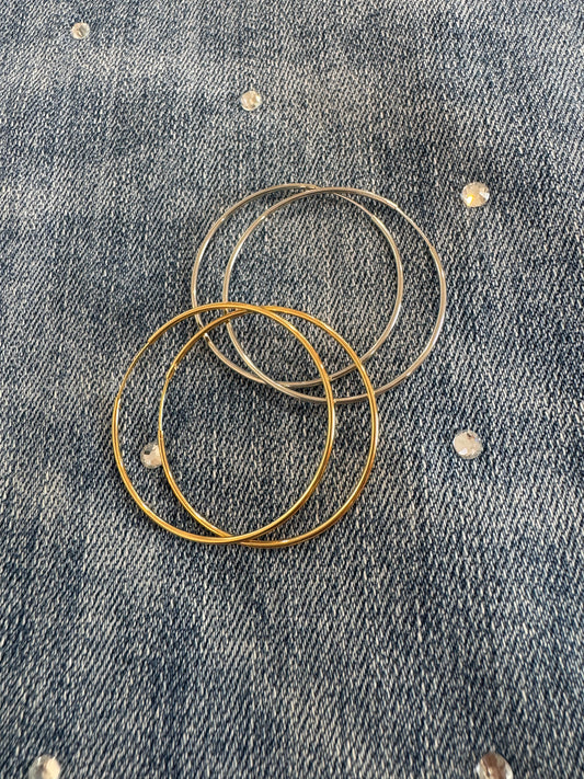 Whisper Thin Hoops