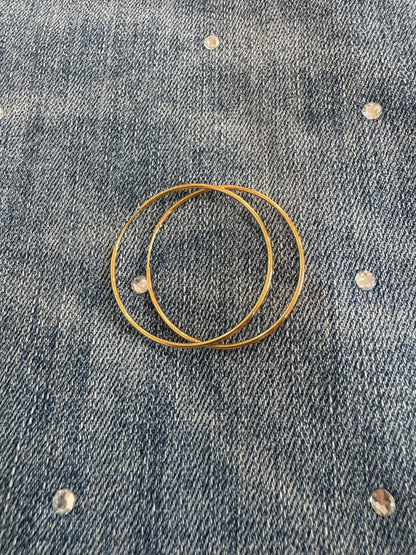 Whisper Thin Hoops