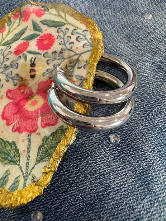 SS Hoop Earrings
