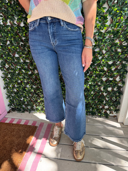 Lovervet Charm High Rise Wide Leg Jeans