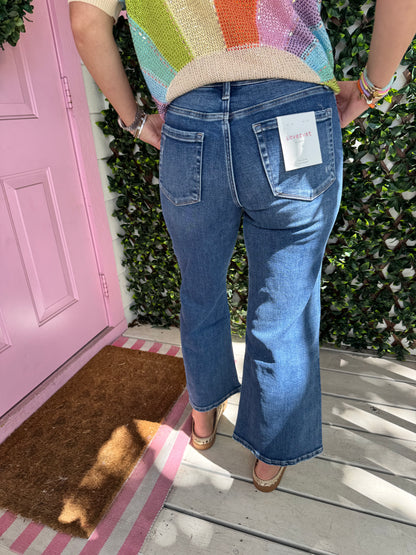 Lovervet Charm High Rise Wide Leg Jeans