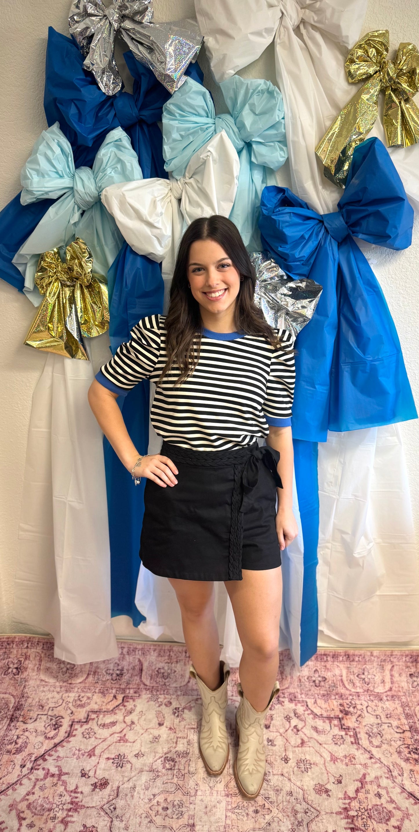 Haley Striped Top