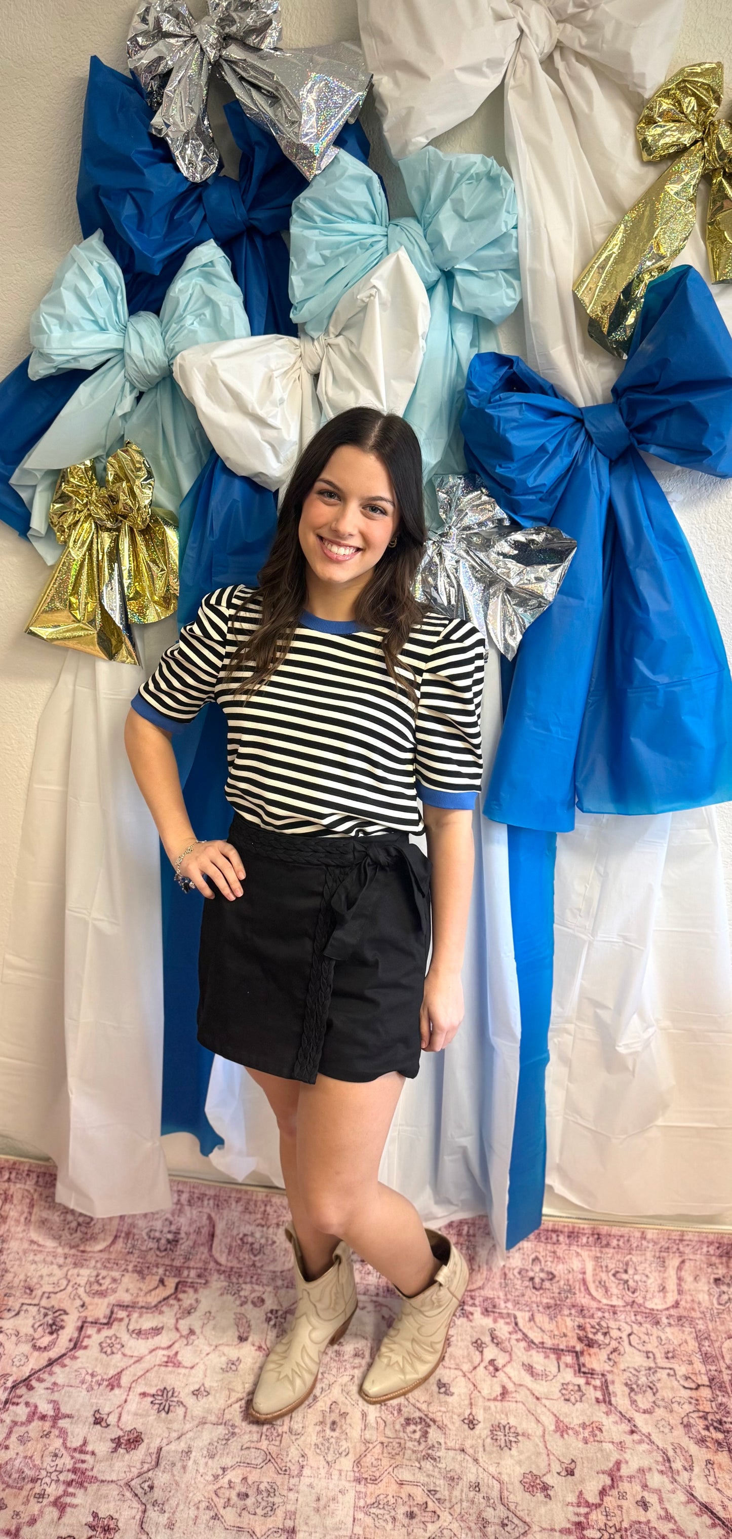 Haley Striped Top