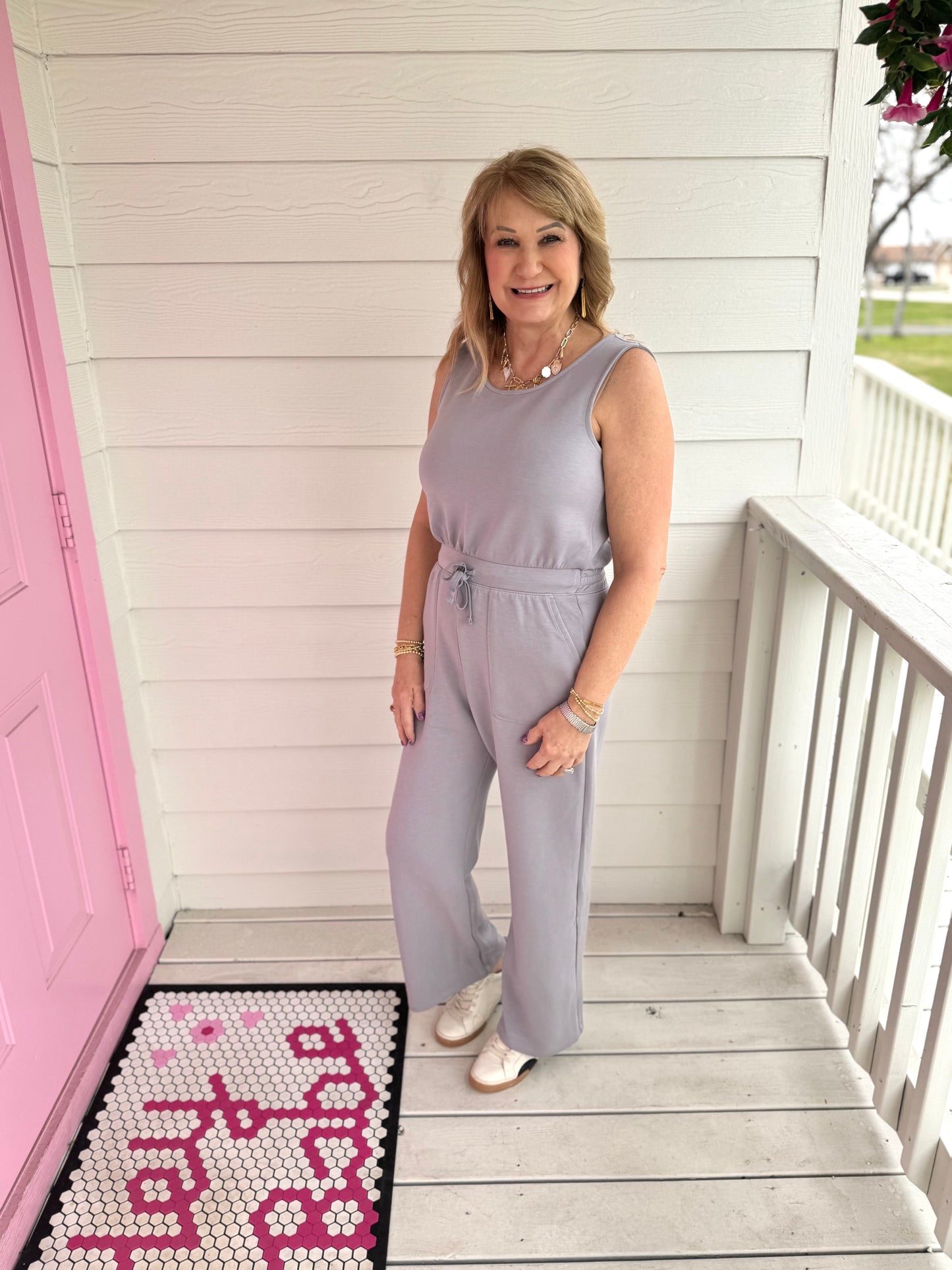 Luxury Sleeveless Jumpsuit
