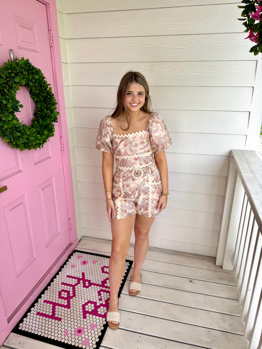 Paisley Girl Set