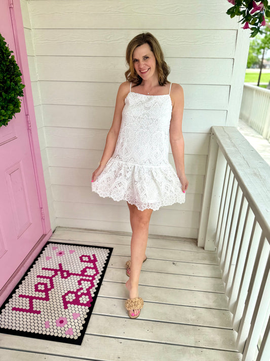 Liberty Lace Mini Dress