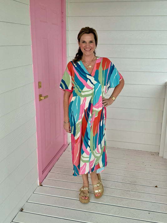 Tara Tropical Caftan