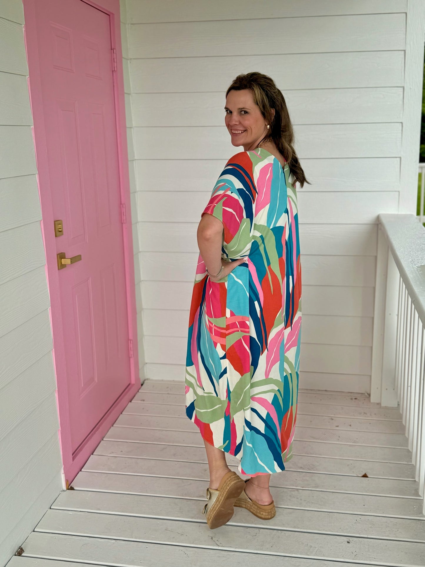 Tara Tropical Caftan
