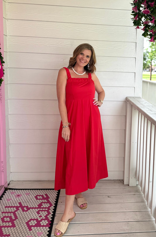 Back In Red Dress