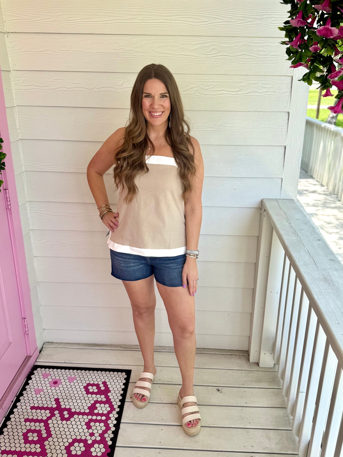 Tempted Taupe Top