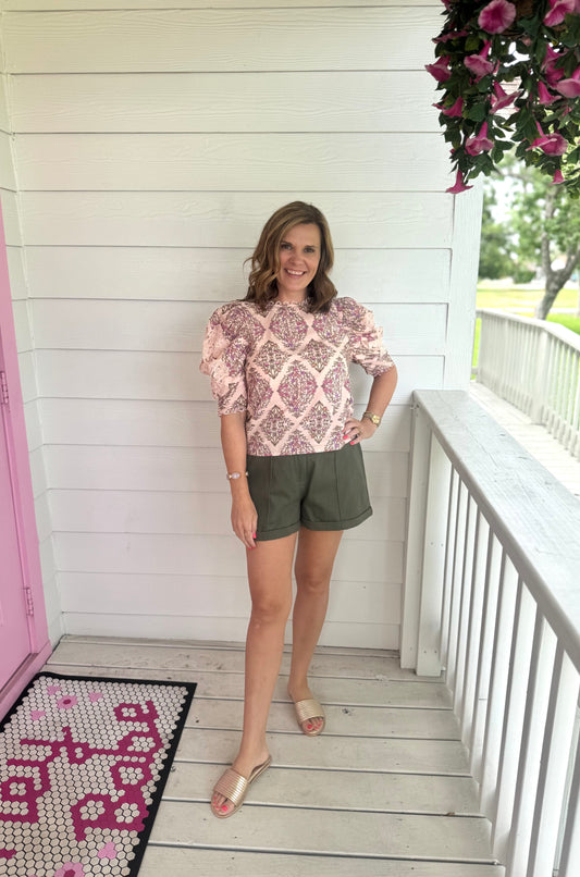 Olive Go Girl Shorts
