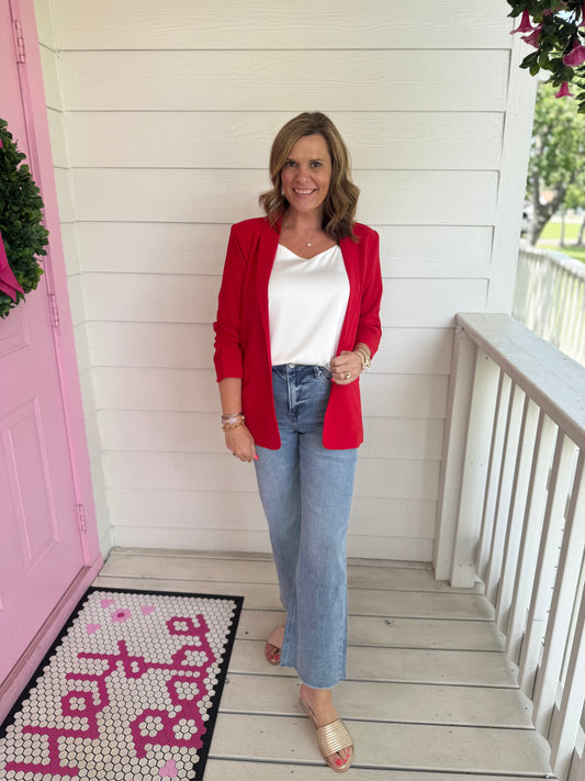 Red Rouge Blazer