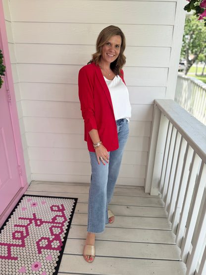 Red Rouge Blazer
