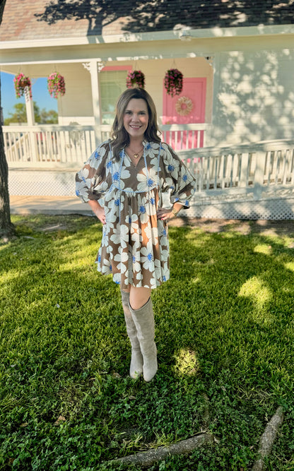 Daisy Blues Dress